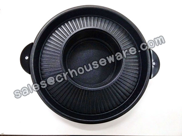 แผ่นย่างหม้อต้มเคลือบเทปล่อน BQ-001-NEW Plate grilled boiling pot teflon coatd. BQ-001-NEW,烧烤炉盘/锅,សាច់អាំងសាច់អាំងចាន / សមុទ្រ Pan,BBQ Grill tấm / chảo,BBQ Grill pinggan / pan,BBQ Grill plate/pan