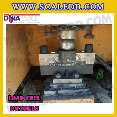 โหลดเซลล์ติดตั้งแท่นรถบรรทุก โหลดเซลล์เครื่องชั่งรถบรรทุก 30 ตัน โหลดเซลล์รถบรรทุก 30 ตัน โหลดเซลล์ (Load cell) ยี่ห้อ Dynaweight รุ่น DW30KLS