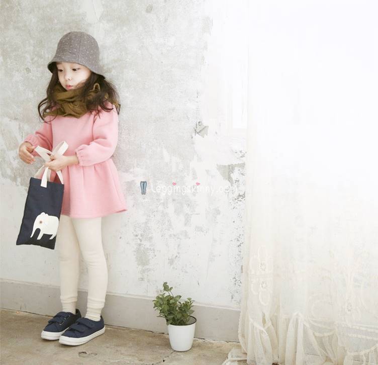 กางเกงผ้าฝ้ายบุขนกันหนาวเด็ก มีหลายสี