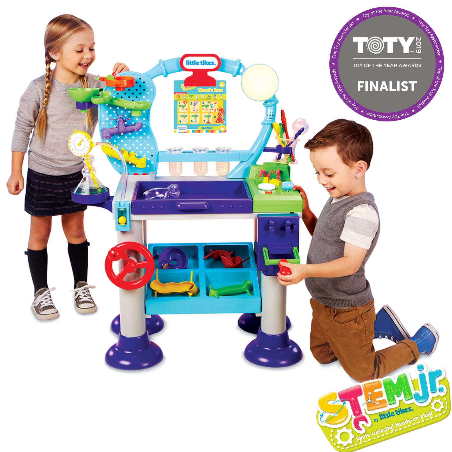 Little Tikes STEM Jr. Wonder Lab Toy with Experiments for Kids