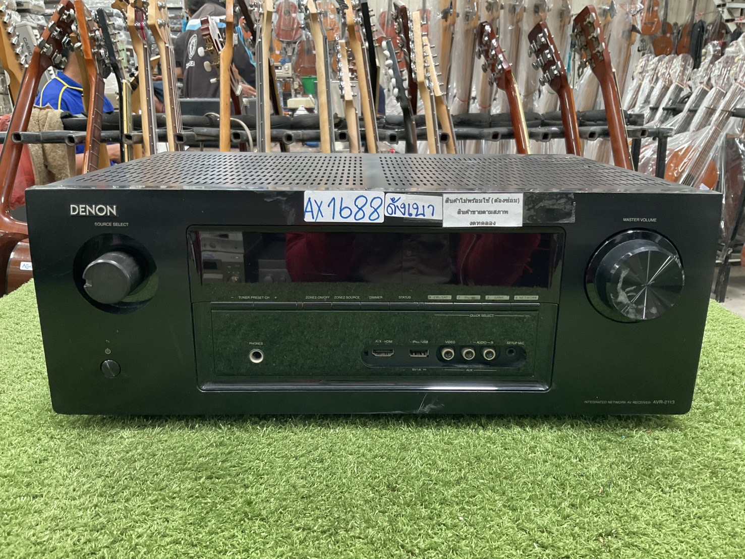 เครื่องขยายเสียง DENON : AVR-2113 สินค้าไม่พร้อมใช้งาน(ต้องซ่อม)