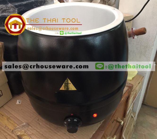 หม้ออุ่นซุปไฟฟ้า หม้อซุปดำ (ราคาประหยัด) 005-SBC-83010SP,10 L Soup_kettle (Black),เชียงรายหม้ออุ่นซุปดำโรงแรม