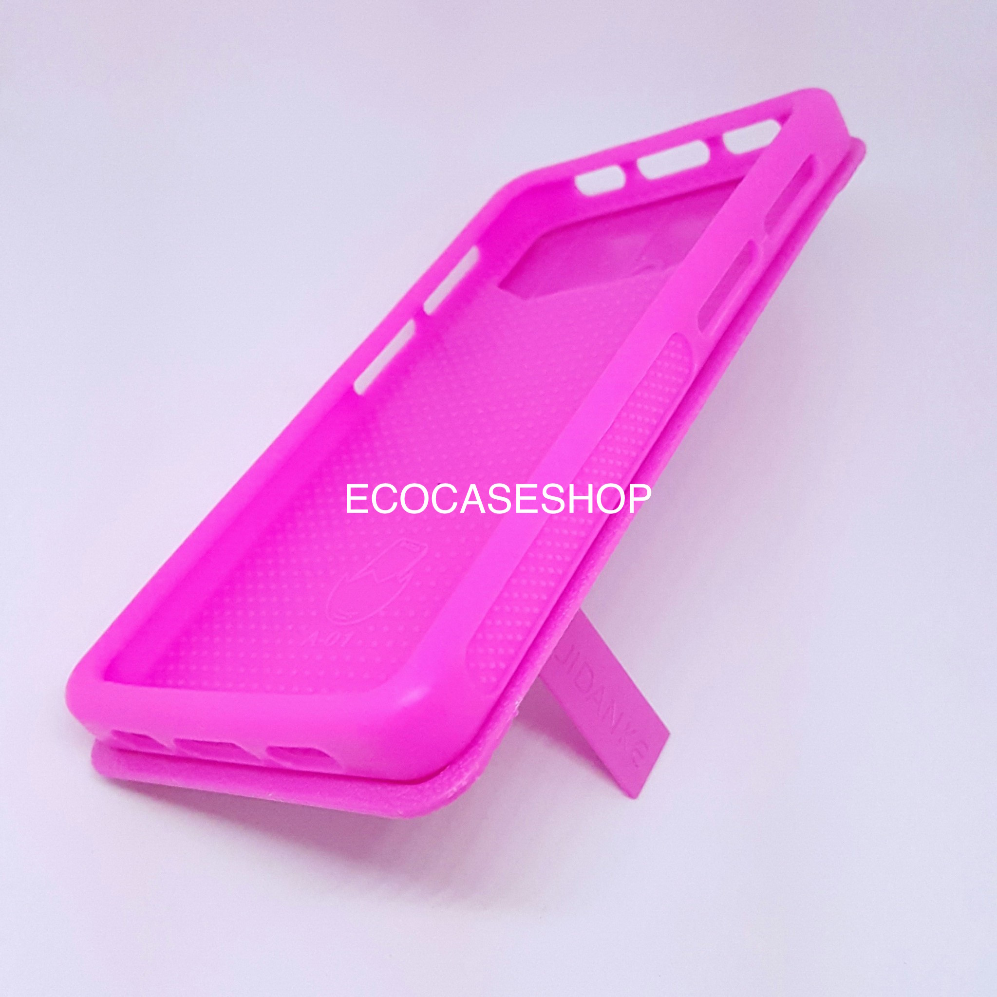 เคสฝาหลัง no.4 สำหรับหน้าจอ 5.3-5.6นิ้ว สีชมพู