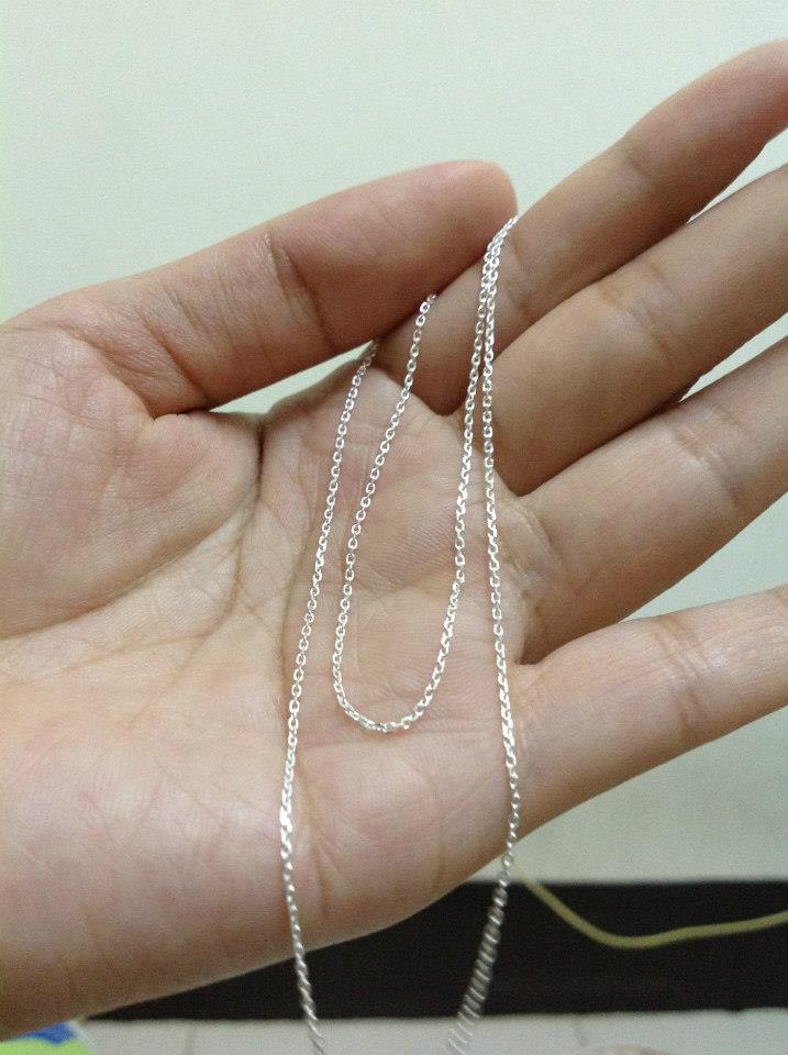 สร้อยเงินแท้ ลาย 230k(งานไทย)(ความหนา 1.2 มิล)