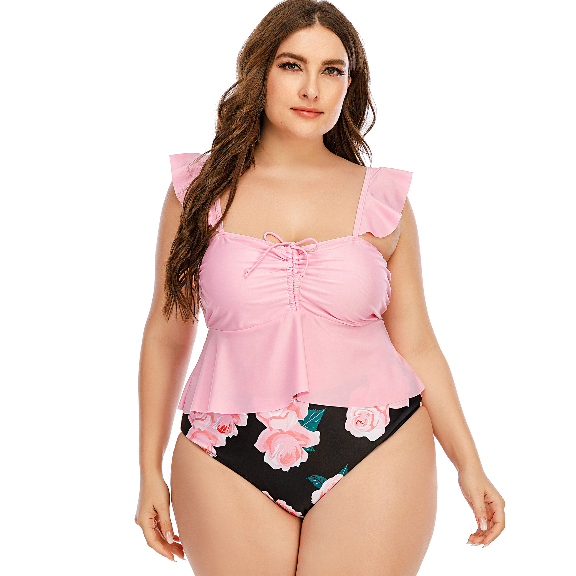 ชุดว่ายน้ำทูพีช 3xl รอบอก 44-50 เอวต่ำ 44-50ื สะโพก 48-54 เสื้อยาว 23นิ้ว ผ้าดีงานสวยค่ะ