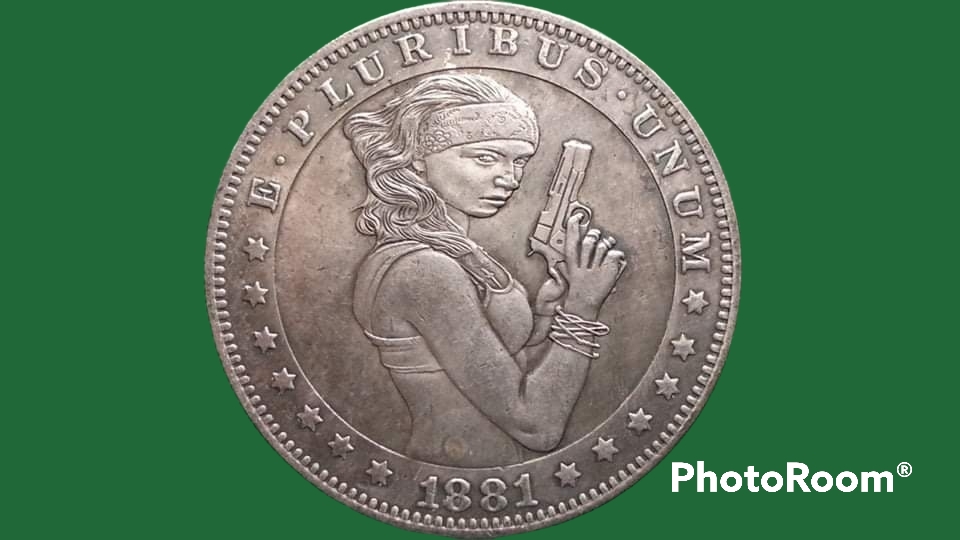 เหรียญ คัดลอกแบบ ดอลลาร์ สหรัฐ อเมริกา Morgan Dollar