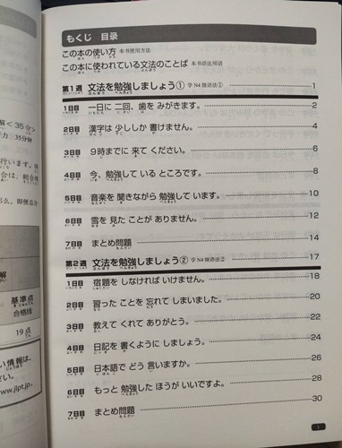 ข้อสอบ JLPT (ระดับ4) (ทักษะการฟัง การอ่าน ไวยากรณ์)
