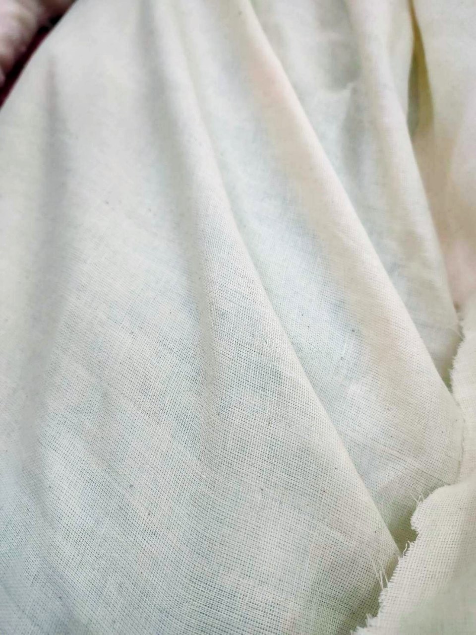 SIVAREE ผ้าฝ้ายสาลูดับเบิ้ลเรียบ- ย้อมสีธรรมชาติ ครีม,ดำ,น้ำตาล,ครีม,ม่วง หน้ากว้าง 1.20 เมตรยาว 10 เมตร