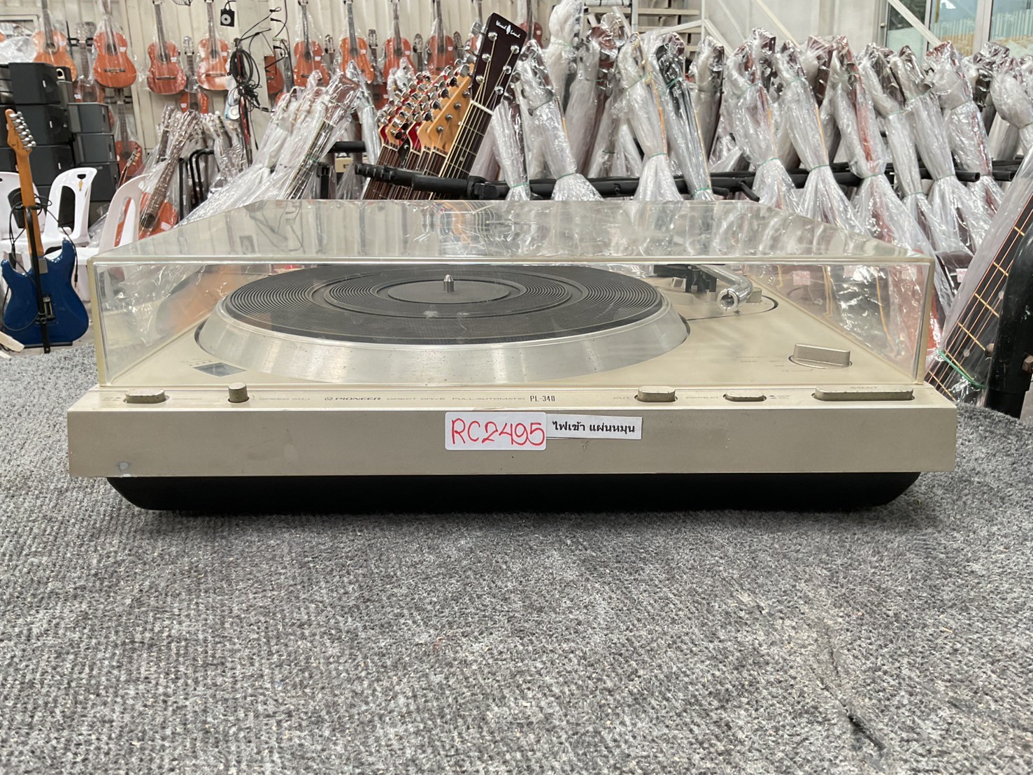 เครื่องเล่นแผ่นเสียง PIONEER : PL-340