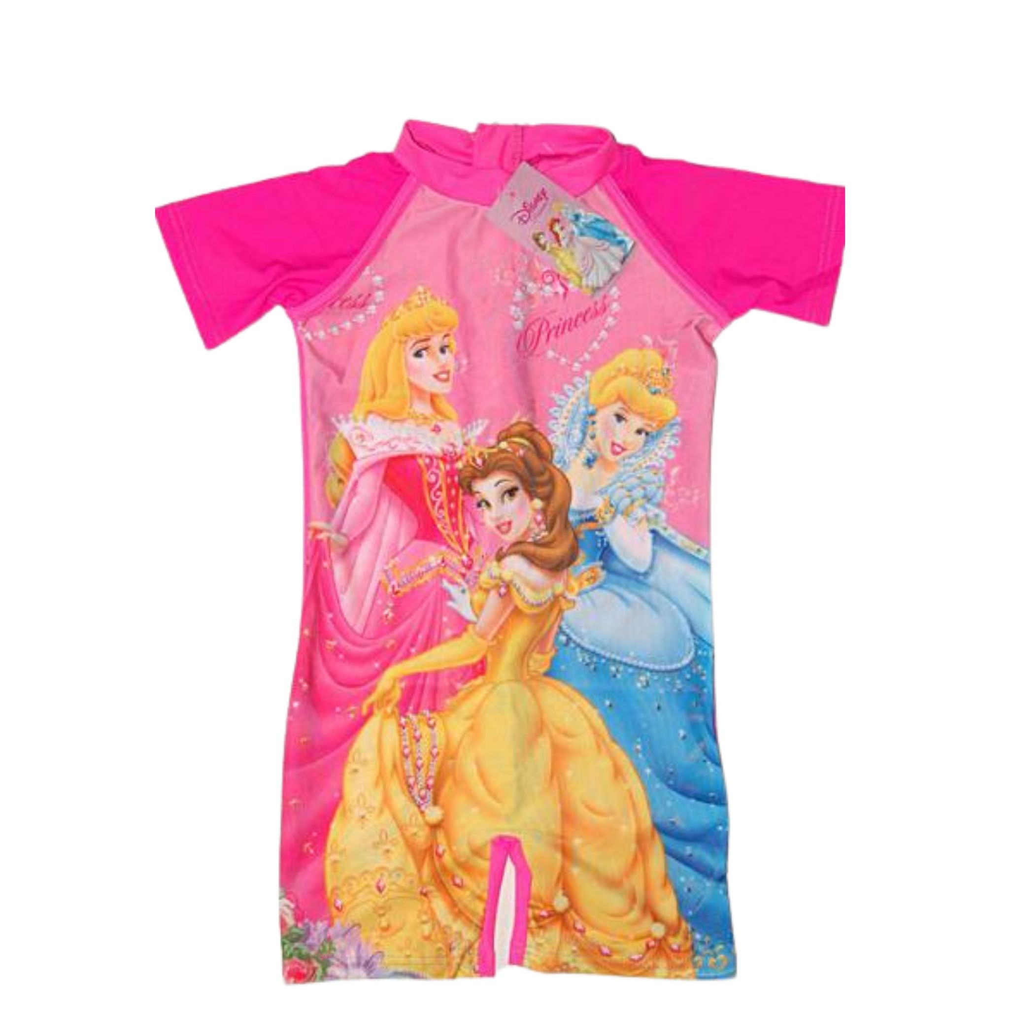 **พร้อมส่ง ชุดว่ายน้ำ ชุดบอดี้สูท ซิปหลัง กลุ่มเจ้าหญิง