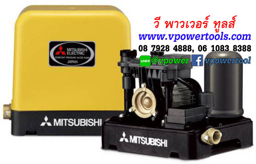 Mitsubishi EP-205R ปั๊มน้ำอัตโนมัติ แรงดันดงที่ 200วัตต์ ท่อ 1"