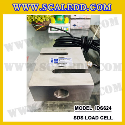 โหลดเซลล์ (Load cell) Stainless Steel IDS624 สำหรับรองรับน้ำหนักเครื่องชั่ง พิกัดน้ำหนัก 500, 1000, 2000, 5000 Kg โหลดเซลล์ ยี่ห้อ SDS