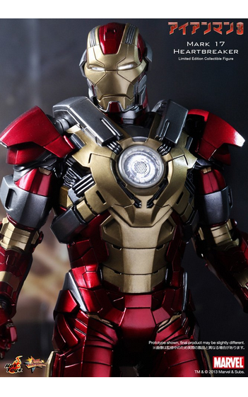 HOTTOYS - Iron Man 3 - Iron Man Mark 17 (Heartbreaker)
