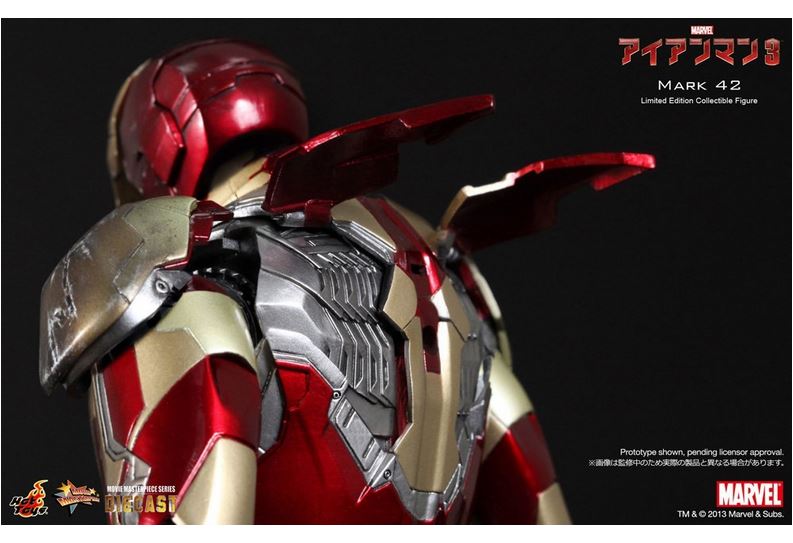 HOTTOYS - Iron Man 3 - Iron Man Mark 42 (Diecast) - (Rare Item)