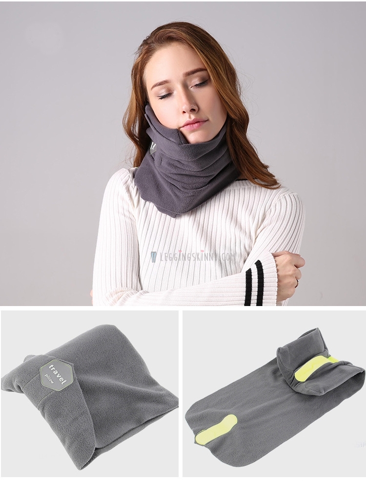 Travel Pillow หมอนรองคอแบบพกพา มี 4 สี