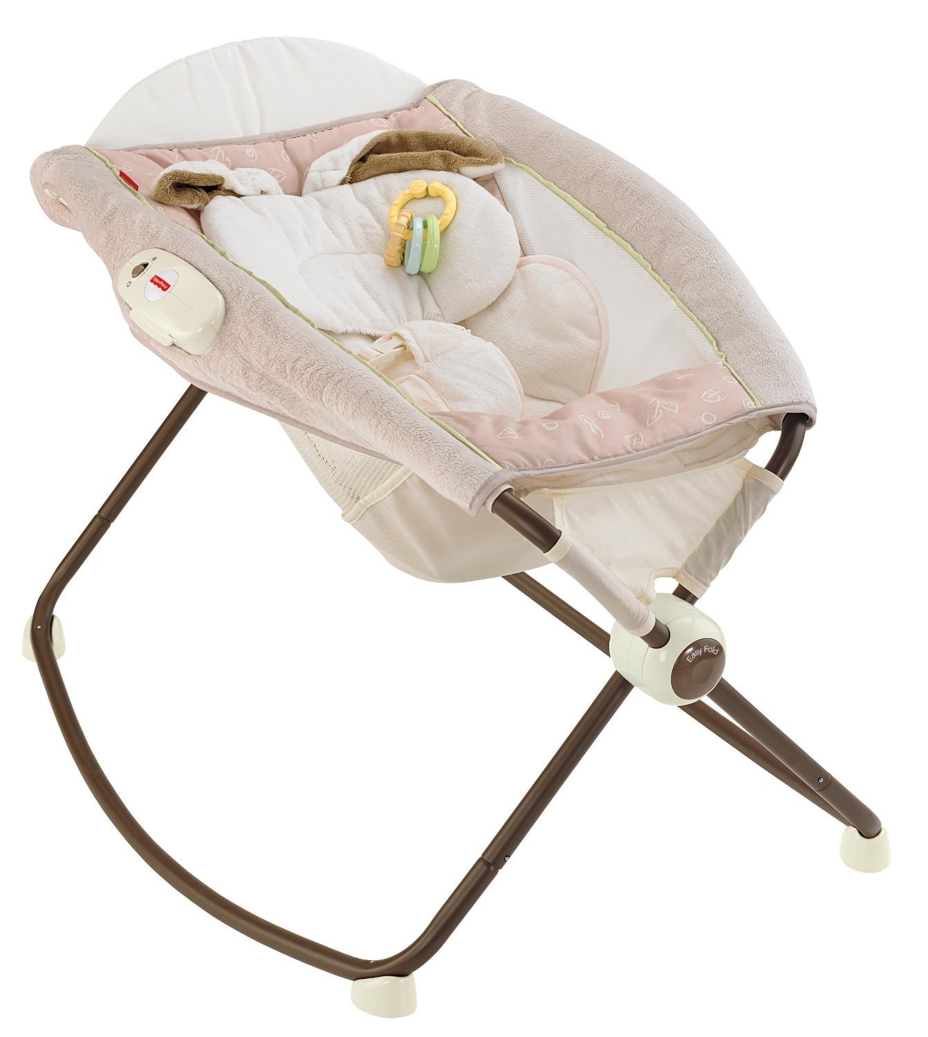 เปลโยกและสั่นรุ่นใหม่สำหรับทารกแรกเกิด Fisher-Price Newborn Rock n' Play Sleeper, My Little Snugabunny