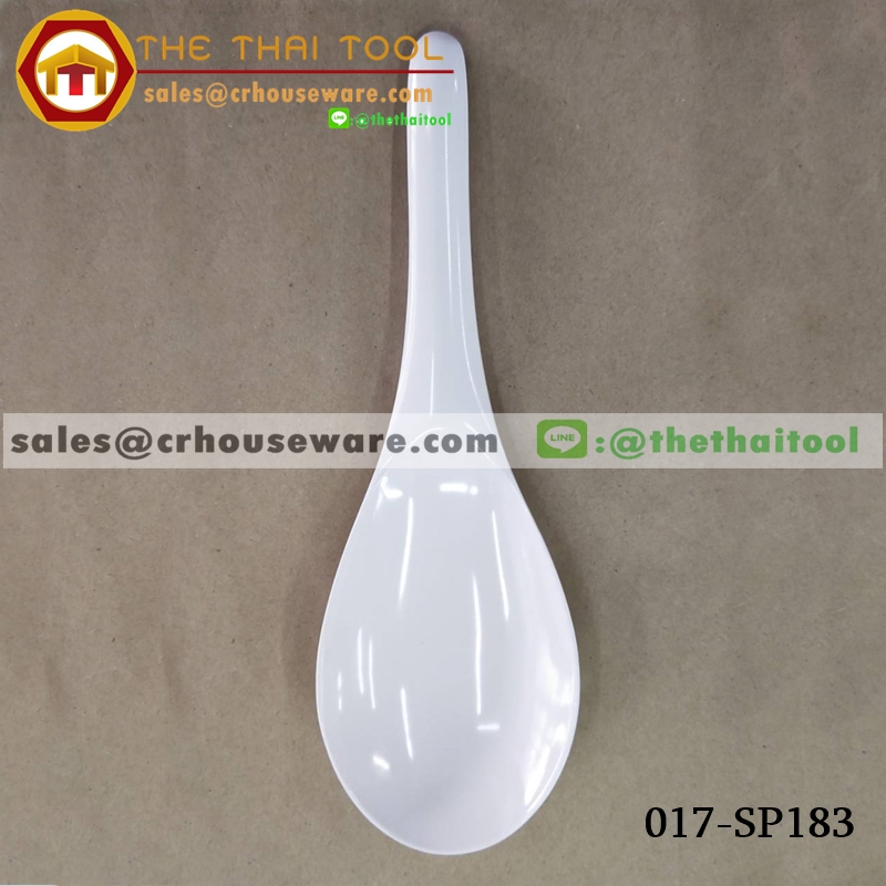 ทัพพีตักข้าวเมลามีน ทัพพีเมลามีน เกรดA 8.25นิ้ว