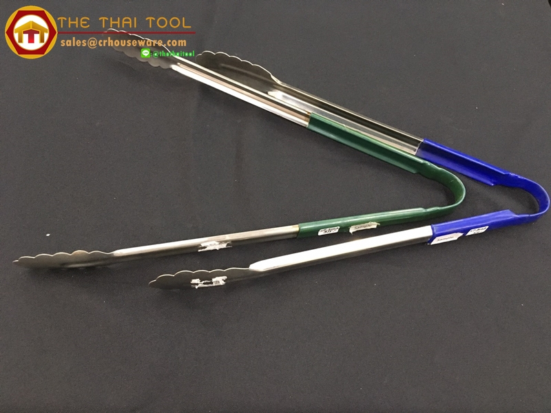 ีคีมคีบสแตนเลส ที่จับพลาสติก 005-VT-2112