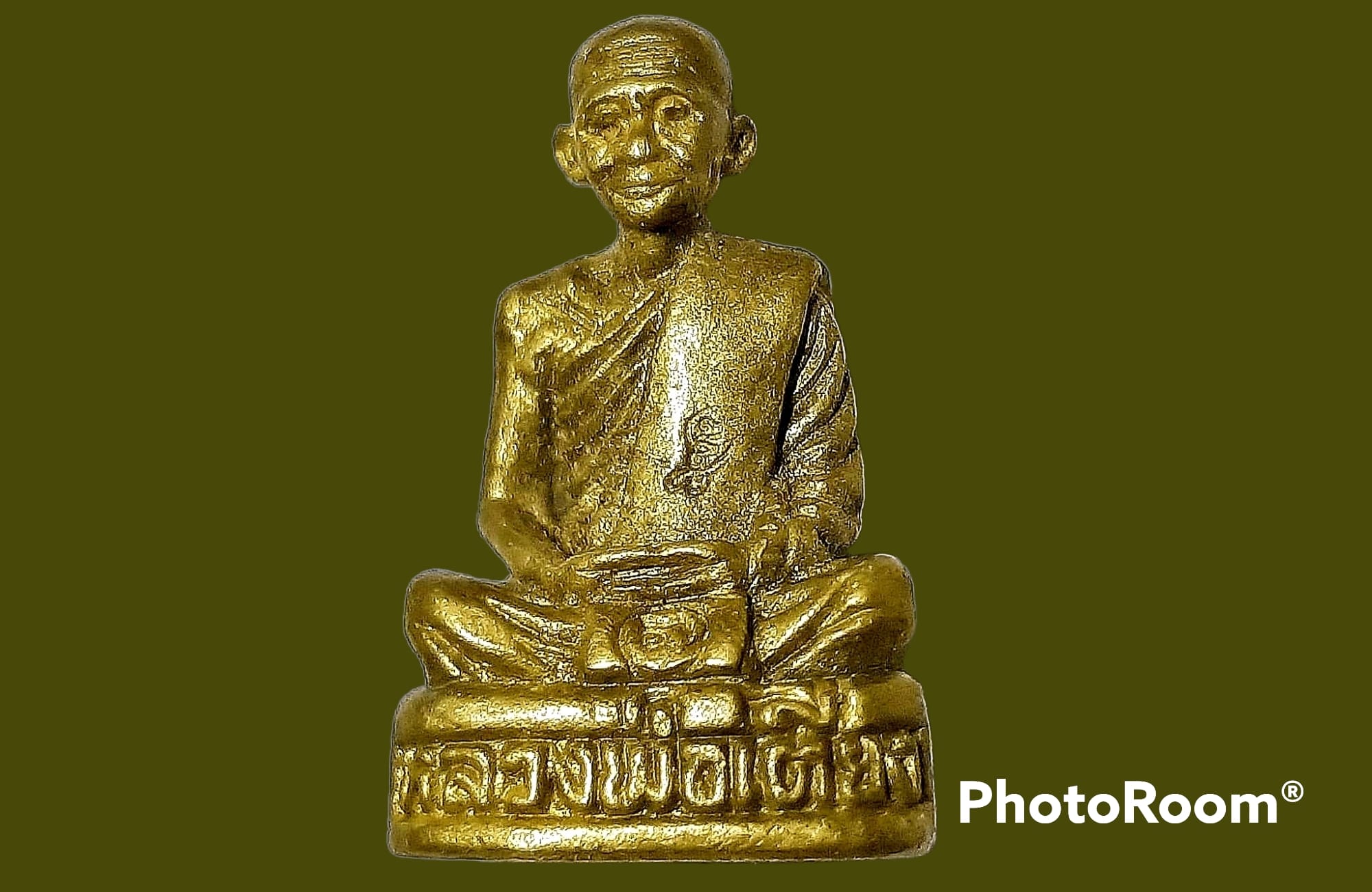 รูปเหมือนหล่อ หลวงพ่อเตียง วัดเขารูปช้าง จ.พิจิตร