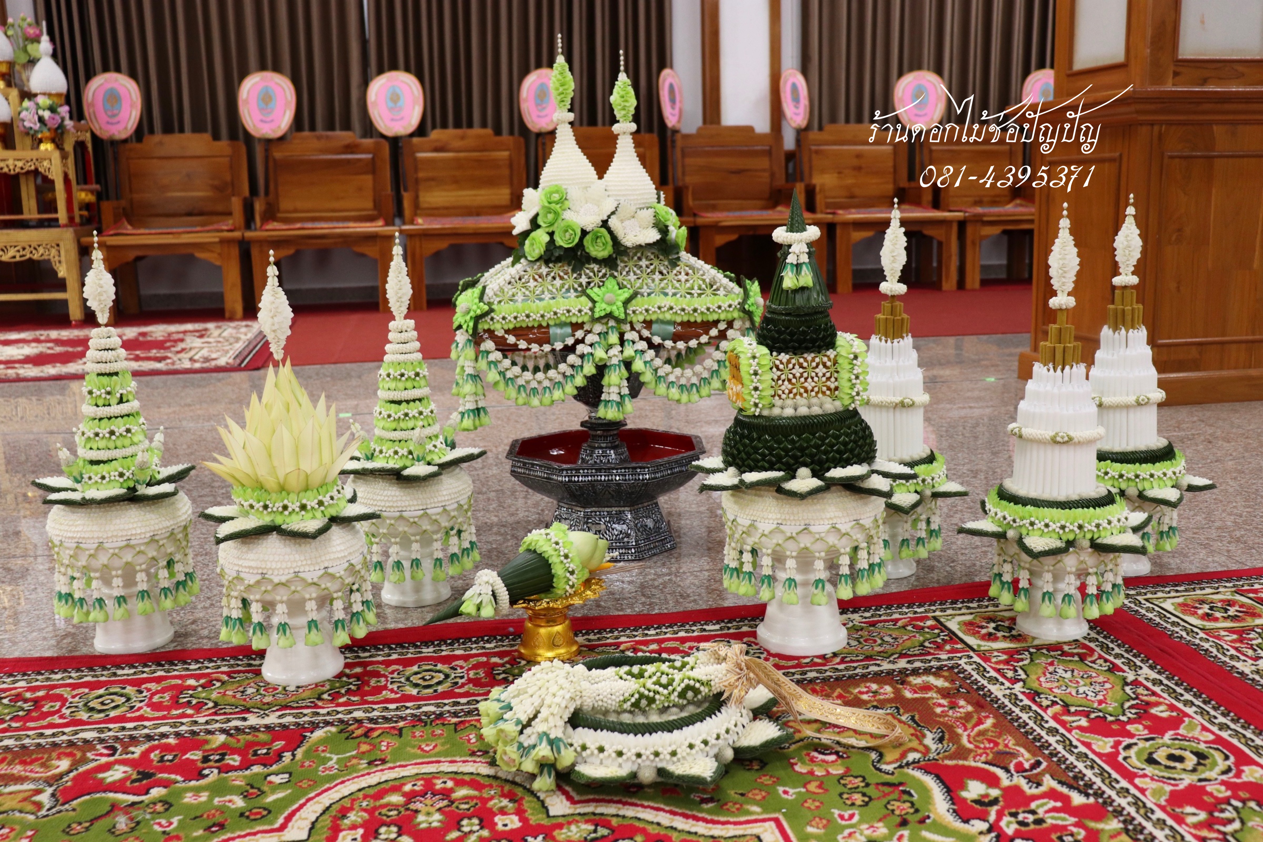 เครื่องบวชดอกไม้สด ชุดBB3