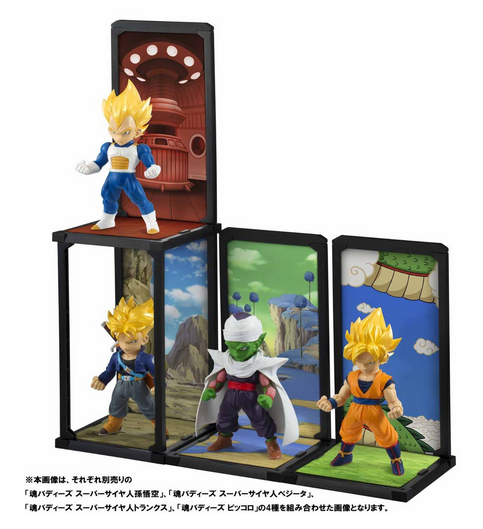 ดราก้อนบอล ทรังค์กับฉากหลัง