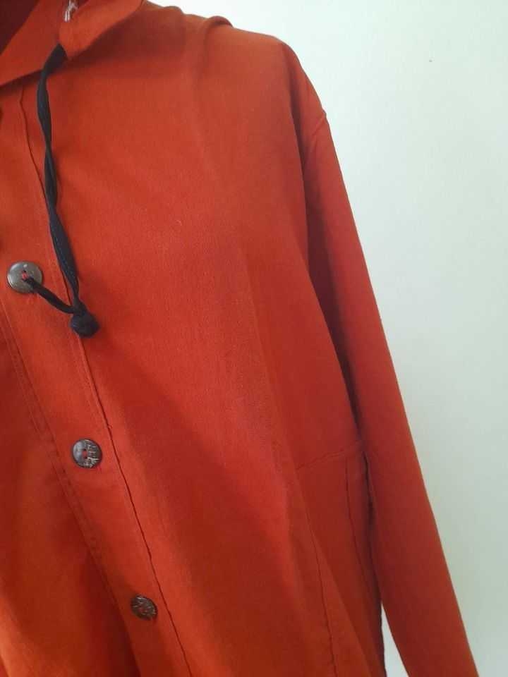 เสื้อผ้าฝ้ายสวมใส่ทั้งรุ่นใหม่และรุ่นใหญ่เทห์หมด ส้ม M,L