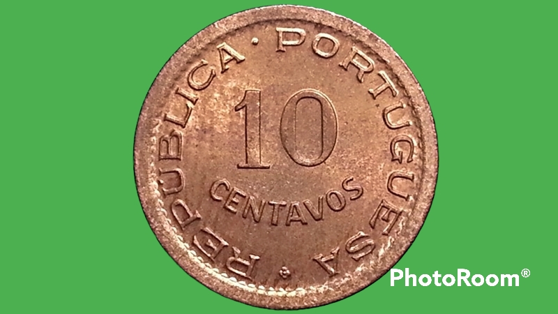 เหรียญ เงินตรา ประเทศ แองโกลา Centavos 1949