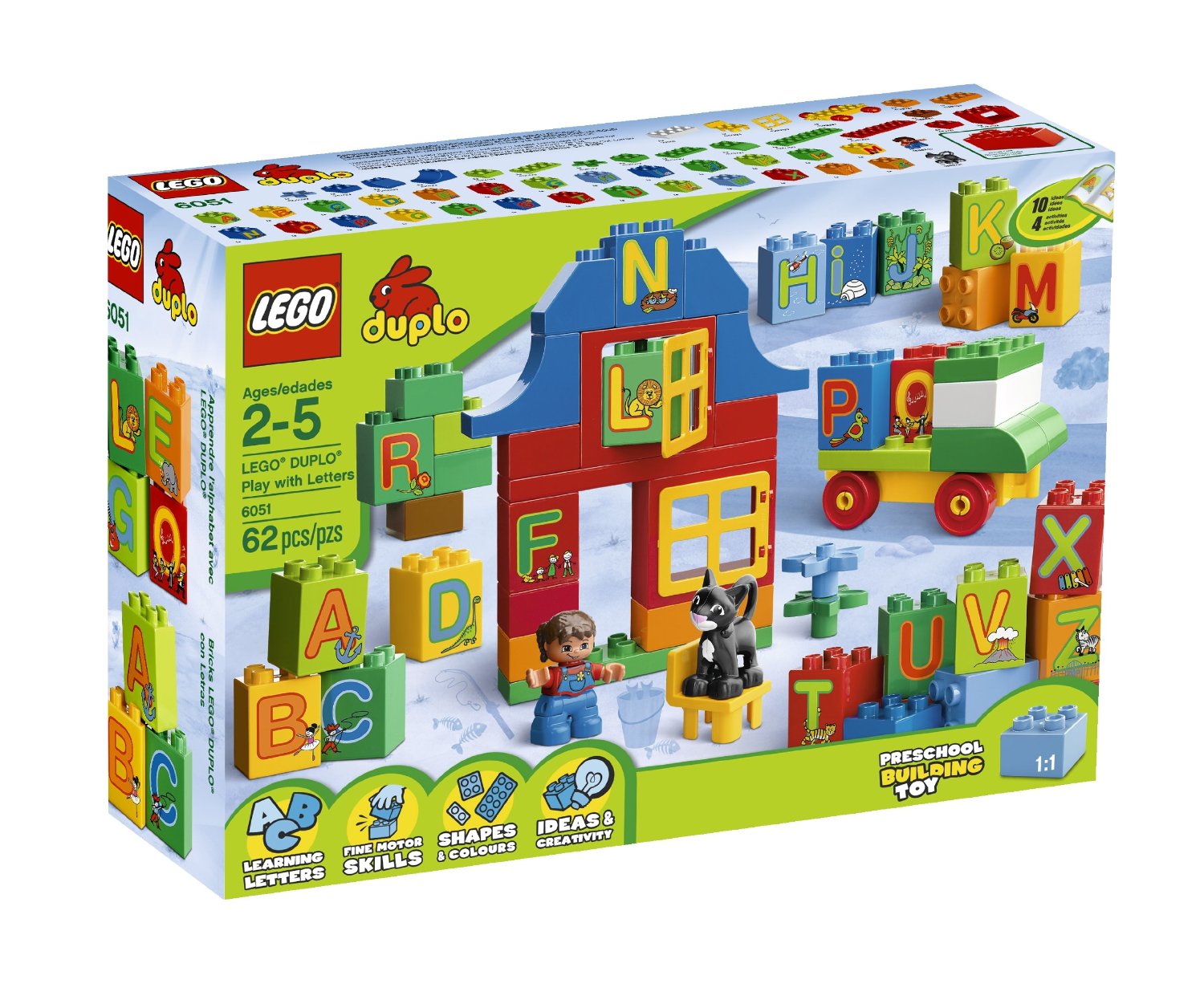 ชุด LEGO DUPLO Play with Letters ABC 6051