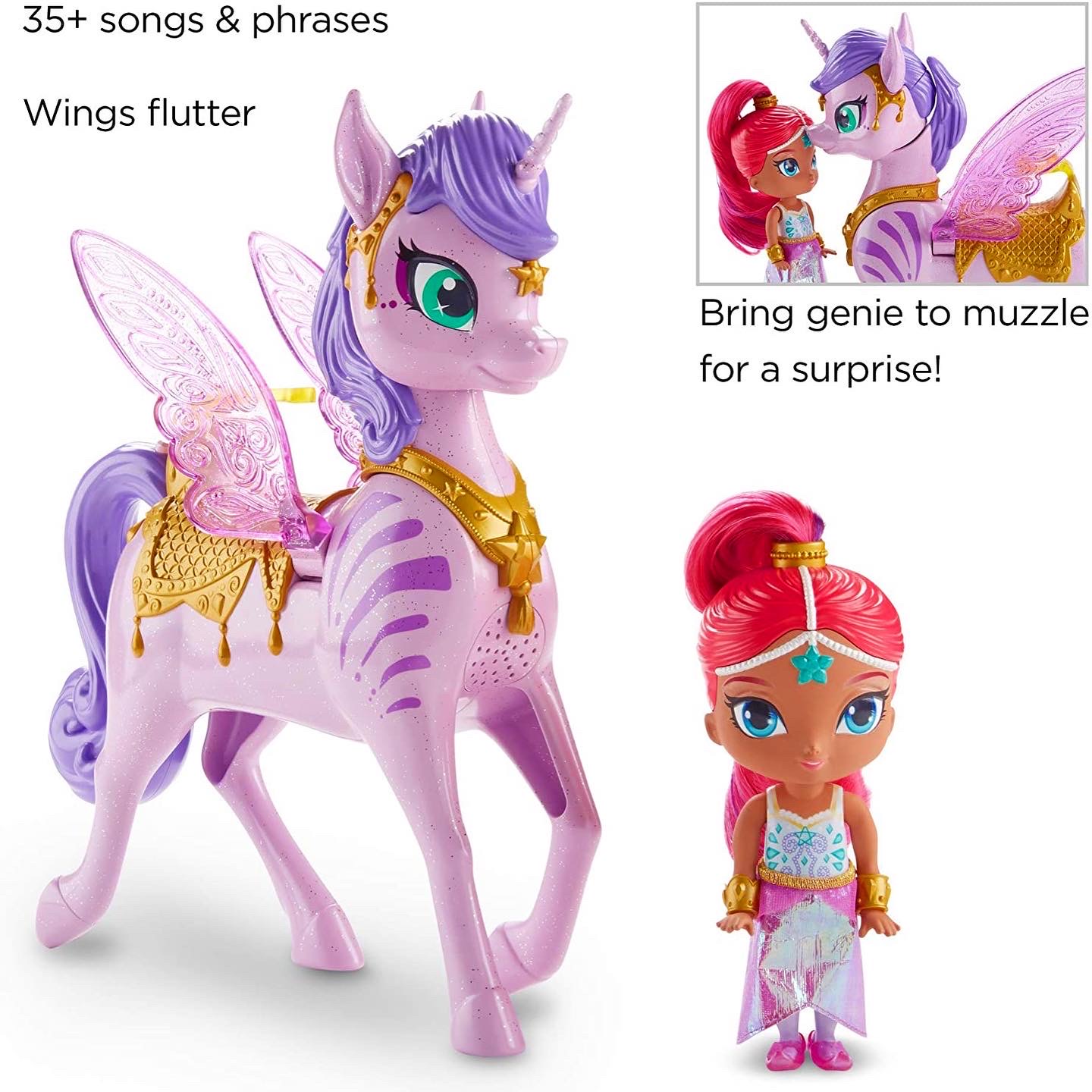 Fisher-Price Nickelodeon Shimmer & Shine, Magical Flying Zahracorn - Shimmer