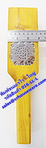 พิมพ์ขนมเรไร แบบไม้ ขนาดใหญ่ รหัสสินค้า 016-LL-L,Print large wooden snacks