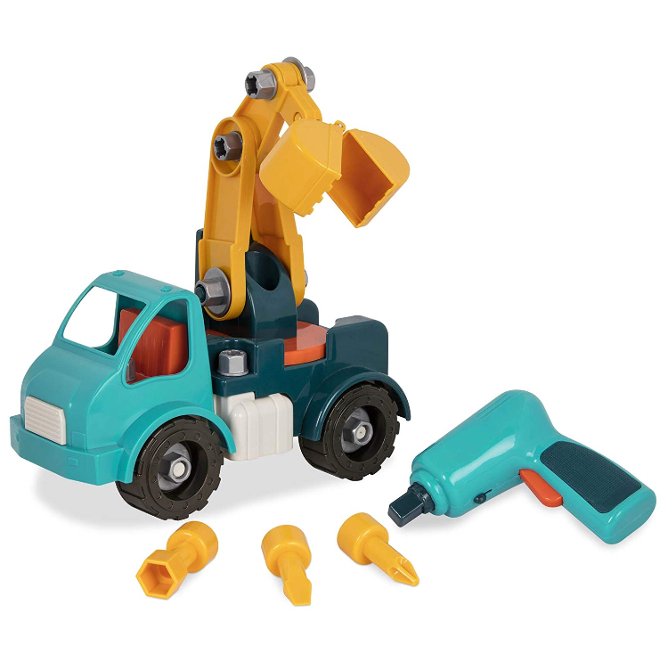 รถตัก Battat – Take-Apart Crane Truck