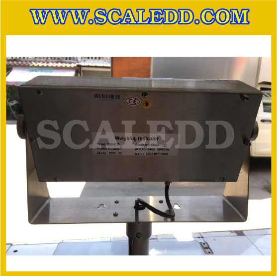 เครื่องชั่งพร้อมปริ้นเตอร์ในตัว ยี่ห้อ SDS รุ่น IDS701-PLCD-Thermal พิกัด 1000kg ค่าละเอียด 100g ขนาดแท่น 120x120cm.