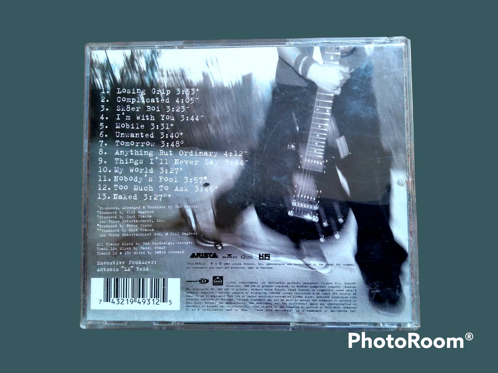 CD เพลง Avril Lavigne ชุด LET GO 2002