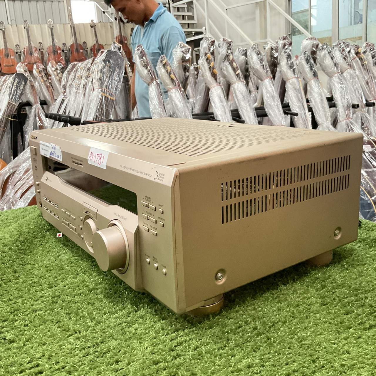 เครื่องขยายเสียง SONY : STR-V535 สินค้าไม่พร้อมใช้งาน (ต้องซ่อม)