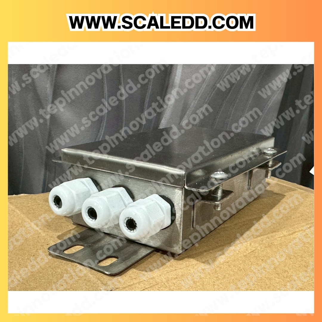 กล่องรวมสัญญาณ Junction Box (JB-T4-1) กล่องรวมสัญญาณเครื่องชั่งน้ำหนัก กล่องรวมสัญญาณแบบ 4 Line Floor Scale กล่องรวมสัญญาณแบบ4สาย