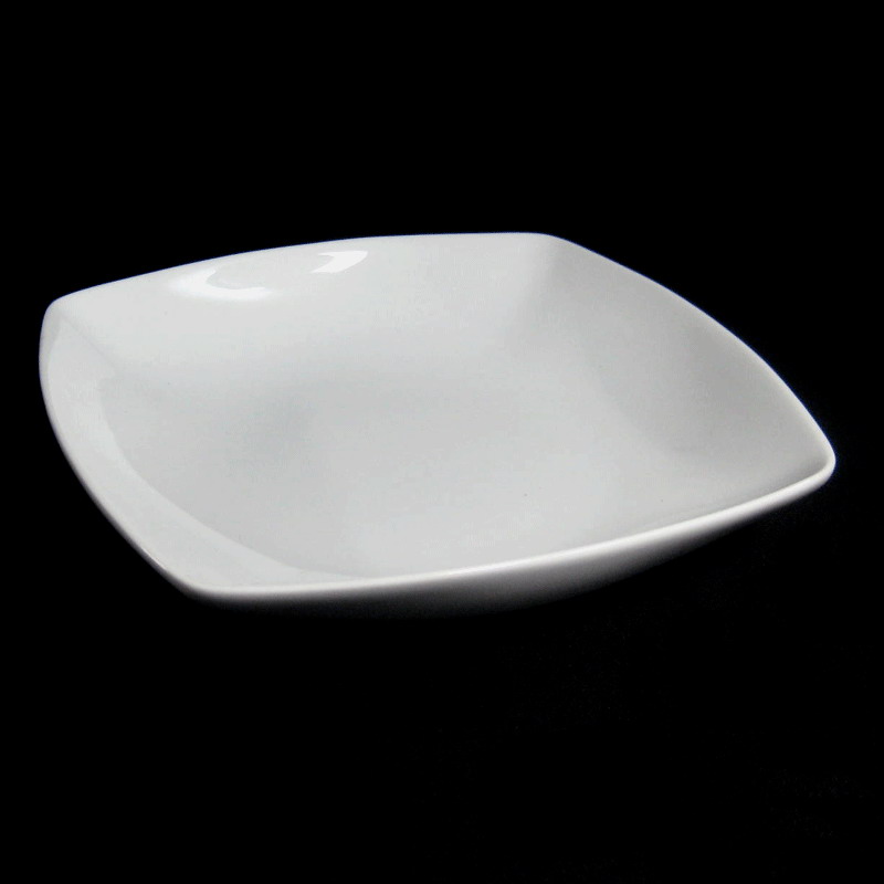 จานลึกสี่เหลี่ยมญี่ปุ่น 20.5 ซม. (8.5 นิ้ว ) # 4123 ยี่ห้อ Royal porcelain (รอยัล พอร์ซเลน )