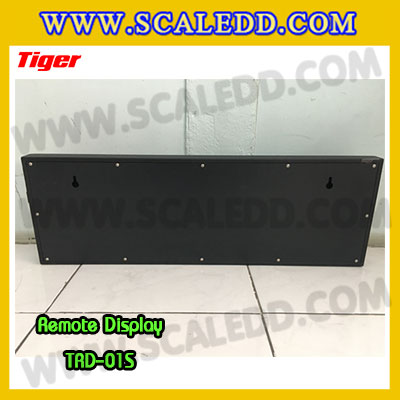 จอที่ 2 หน้าจอที่ 2 ตัวเลขขนาด 5 นิ้ว Remote Display ยี่ห้อ TIGER รุ่น TRD02 สำหรับเชื่อมต่อเครื่องชั่งดิจิตอลที่รองรับการเชื่อมต่อ RS232