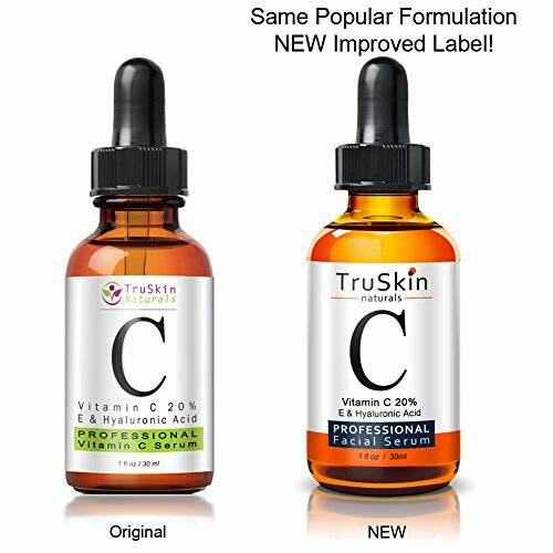 #1 Best seller TruSkin Naturals Vitamin C Serum for Face, Organic Anti-Aging Topical Facial Serum with Hyaluronic Acid, 1 fl oz