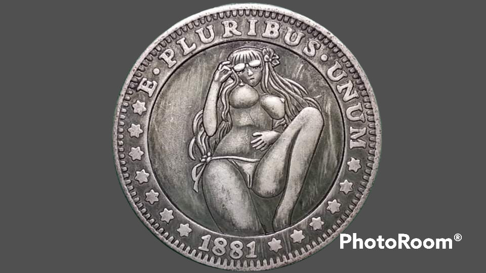 เหรียญ คัดลอกแบบ ดอลลาร์ สหรัฐ อเมริกา Morgan Dollar