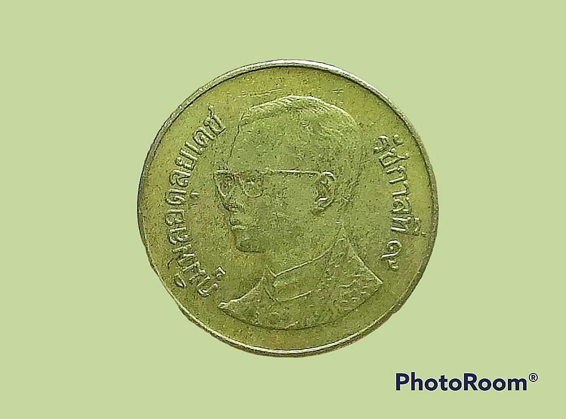 เหรียญ เงิน กษาปณ์หมุนเวียน รัชกาลที่ 9 50 Satang 1989 อันดับ 10