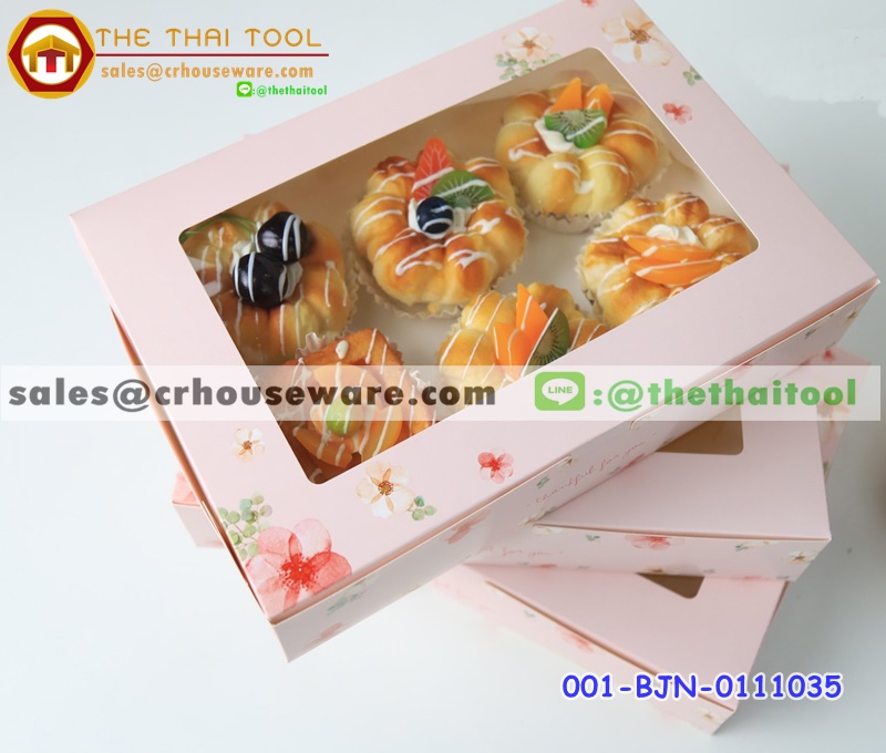 กล่องทรงแบน ลาย มินิ ฟลาวเวอร์ รหัสสินค้า 001-BJN-0111035