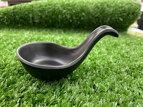 ถ้วยน้ำจิ้มมีหูจับ 3.93 นิ้ว สีดำ