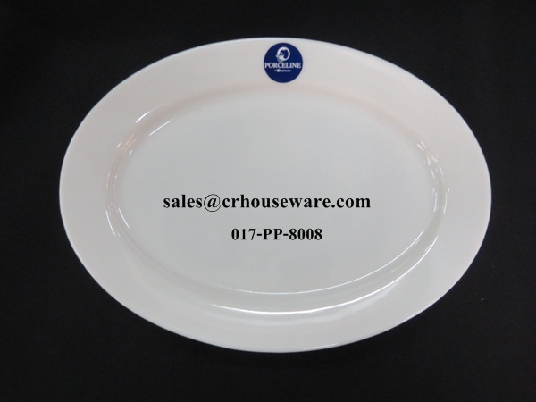 Porceline จานเปล 10.5 นิ้ว 017-PP-8008,10.5 inch crib plate