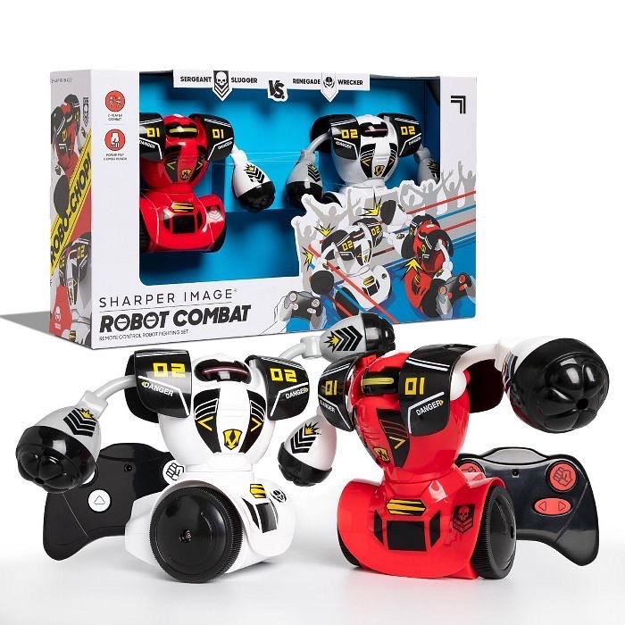 หุ่นยนต์ต่อสู้ Sharper Image RC Robot Combat 2-pk