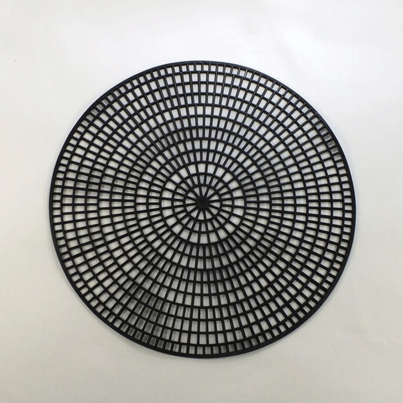 ยางกันลื่นกลมสีดำ สำหรับถาดกลม 14 นิ้ว ( เฉพาะยาง ไม่รวมถาด )