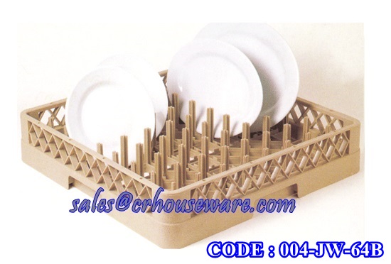 แร็คเสียบจานหรือถาดขนาด 64 ช่อง,Dishwashing_rack,Plate,Tray_rack 004-JW-64B