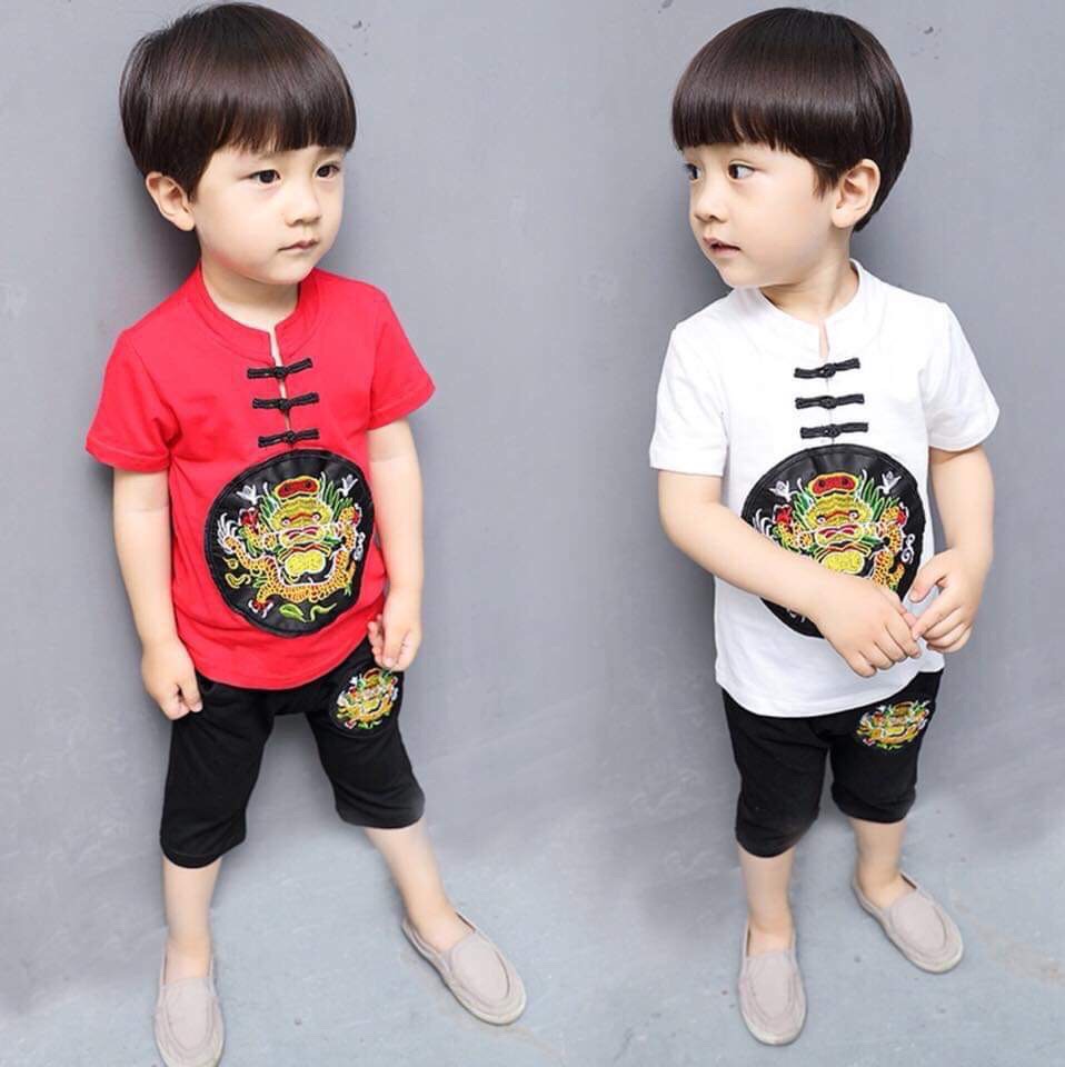 ชุดจีน ผู้ชาย แขนสั้น