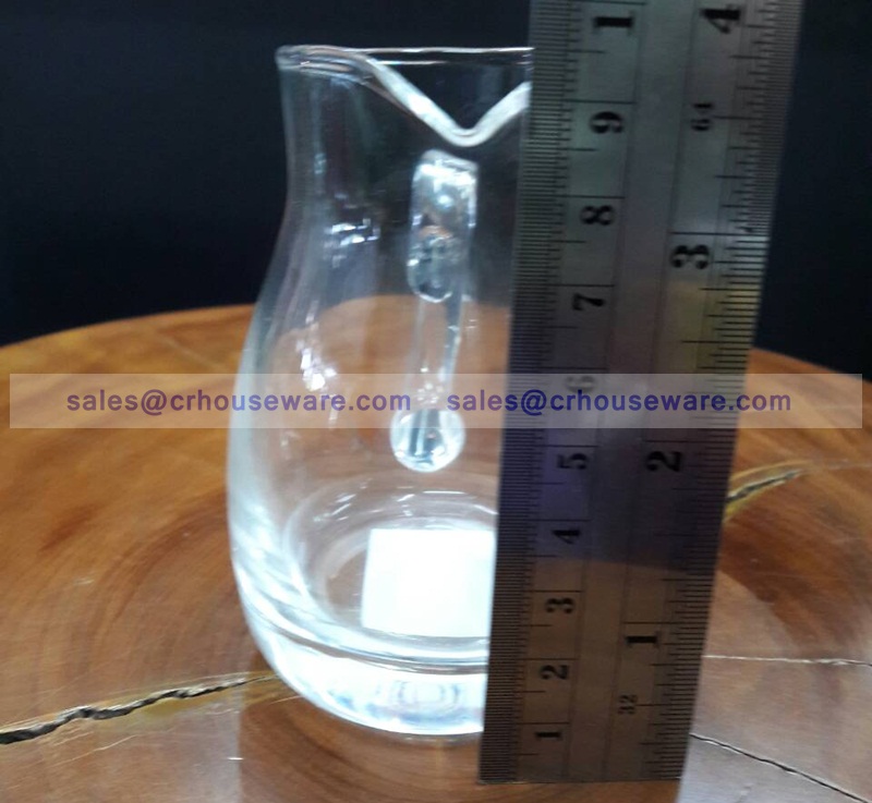 เหยือกน้ำใส ขนาด 150 ml. 005-IS-150 เหยือกน้ำเชื่อม,กาน้ำ,กาน้ำเชื่อม-ไซรัป,พิชเชอร์ไซรัป,เหยือกใส่น้ำเชื่อม