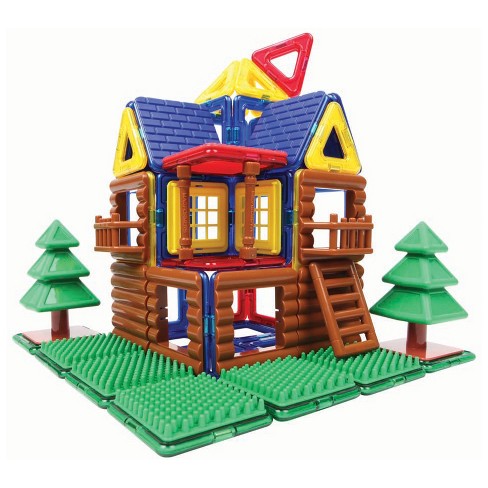 ชุดแม่เหล็ก Magformers Log Cabin 87Pc Set