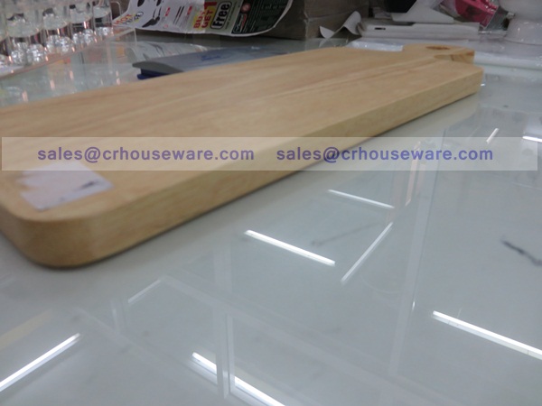 เขียงไม้สี่เหลี่ยมมีด้ามจับ 6*18 นิ้ว JW-528,จานไม้สเตนเลส,ถาดไม้ใส่อาหาร